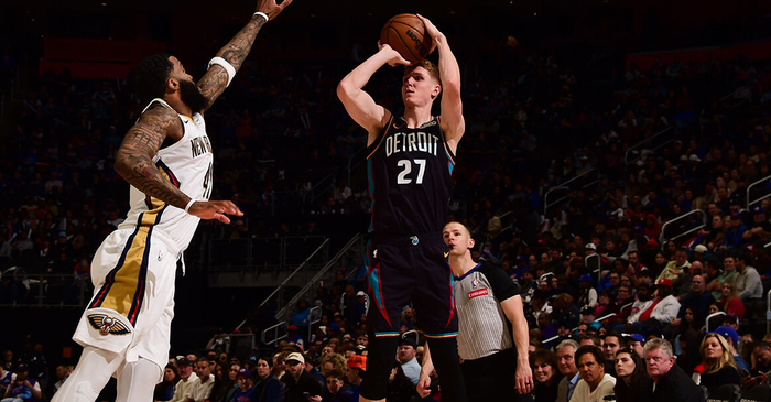 活塞大胜鹈鹕许尔特高效输出获队友盛赞